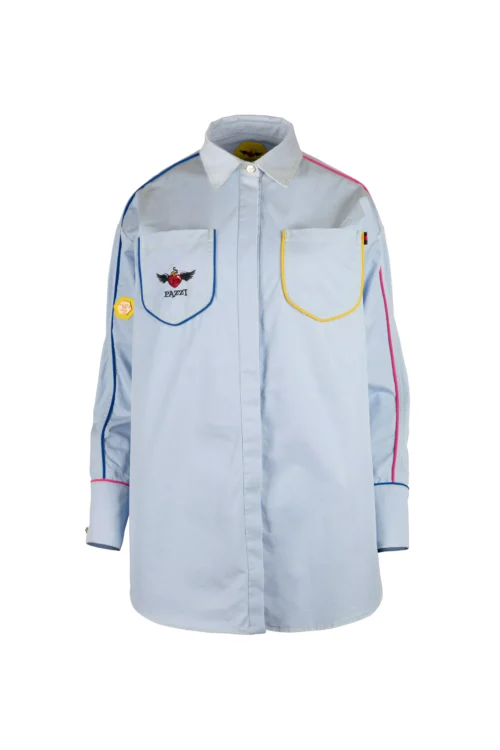 Camisa azul sport edge colors - PZ PAZZI (3)