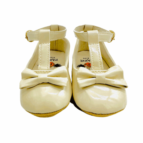 Ballerinas Patent Leather Babies Beige
