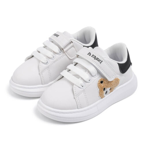 Zapatillas Bear Kids Blanco y Negro