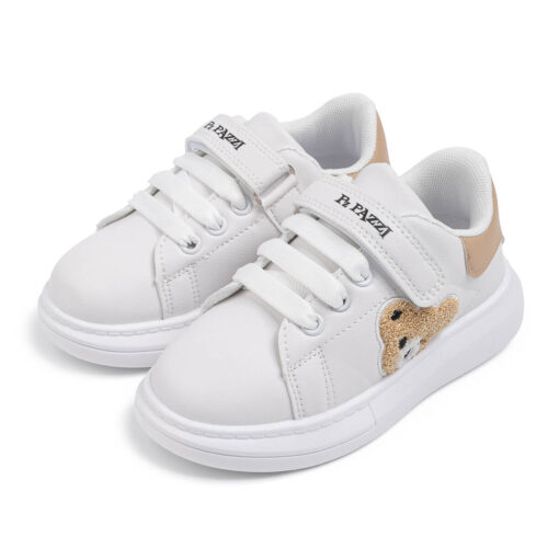 Zapatillas Bear Kids Blanco y Negro