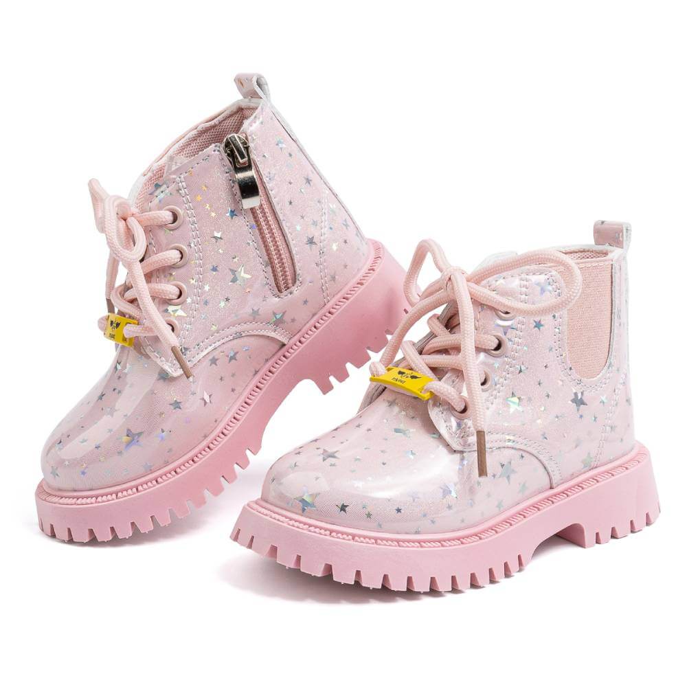 Botas Estrellas Rosa - Pz PAZZI