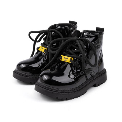 Botas Charol Blanco