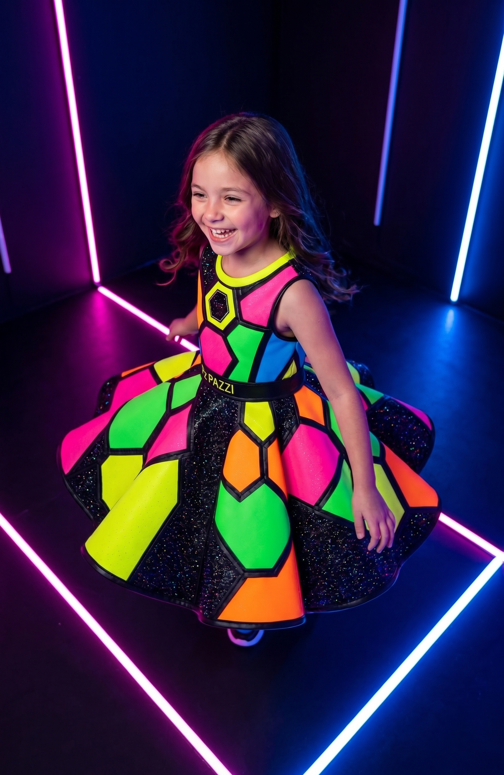 Hexa Color Dress Studio Neon